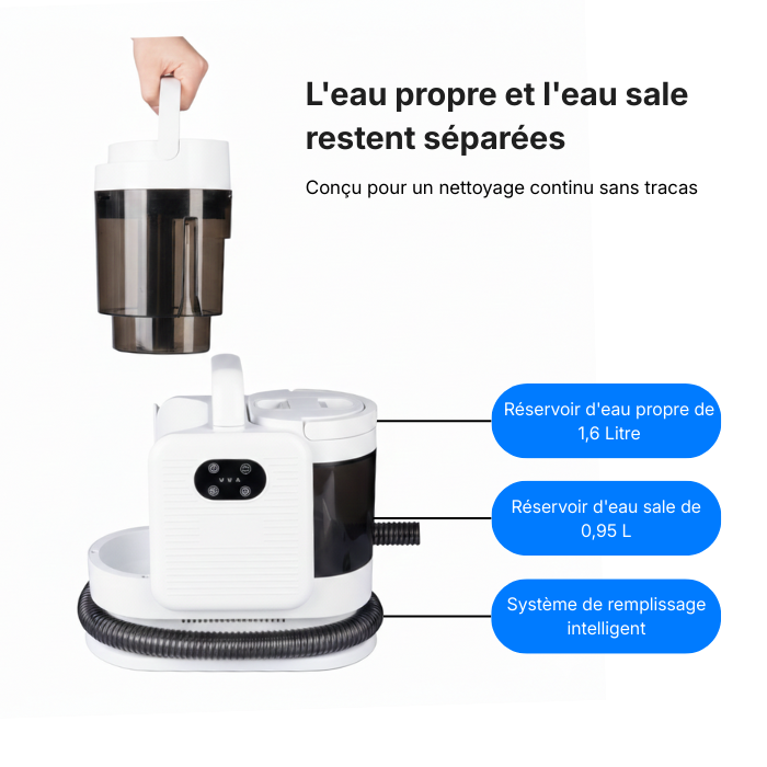 Nettoyeur à vapeur Airolis SteamClean Power 15000